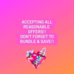 Bundle & Save plus Free shipping on 3 or more items!!